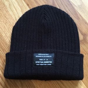 Spiritual gangster longevity beanie vintage